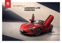 MG Cyberster - brochure EN 